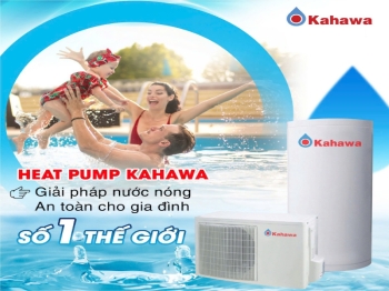 MÁY BƠM NHIỆT HEAT PUMP 2 CỤC GIA ĐÌNH 300 LÍT
